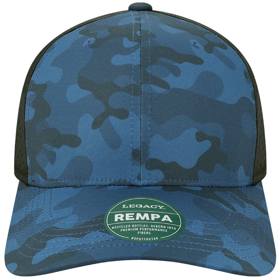 REMPA-Blue Camo/ Black