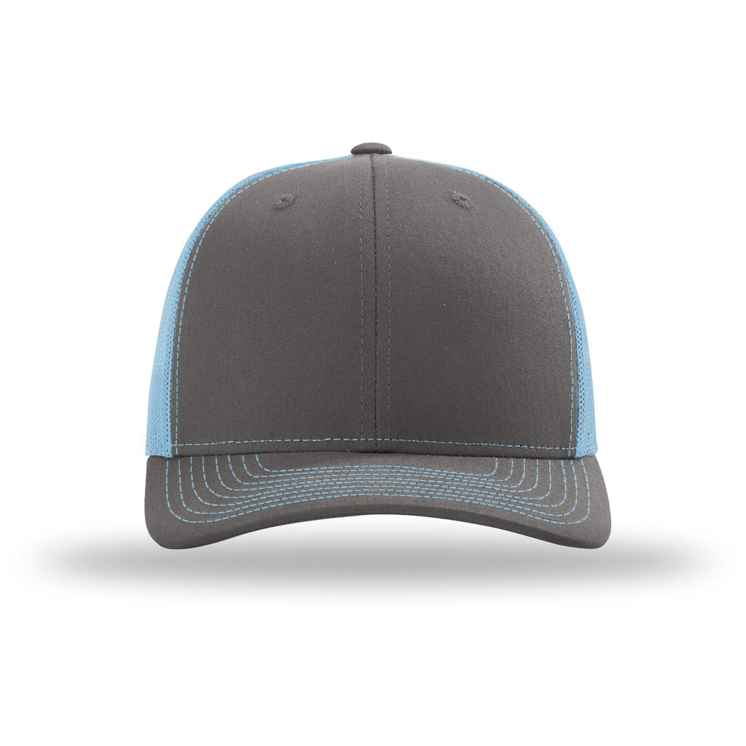 112-Charcoal/ Columbia Blue