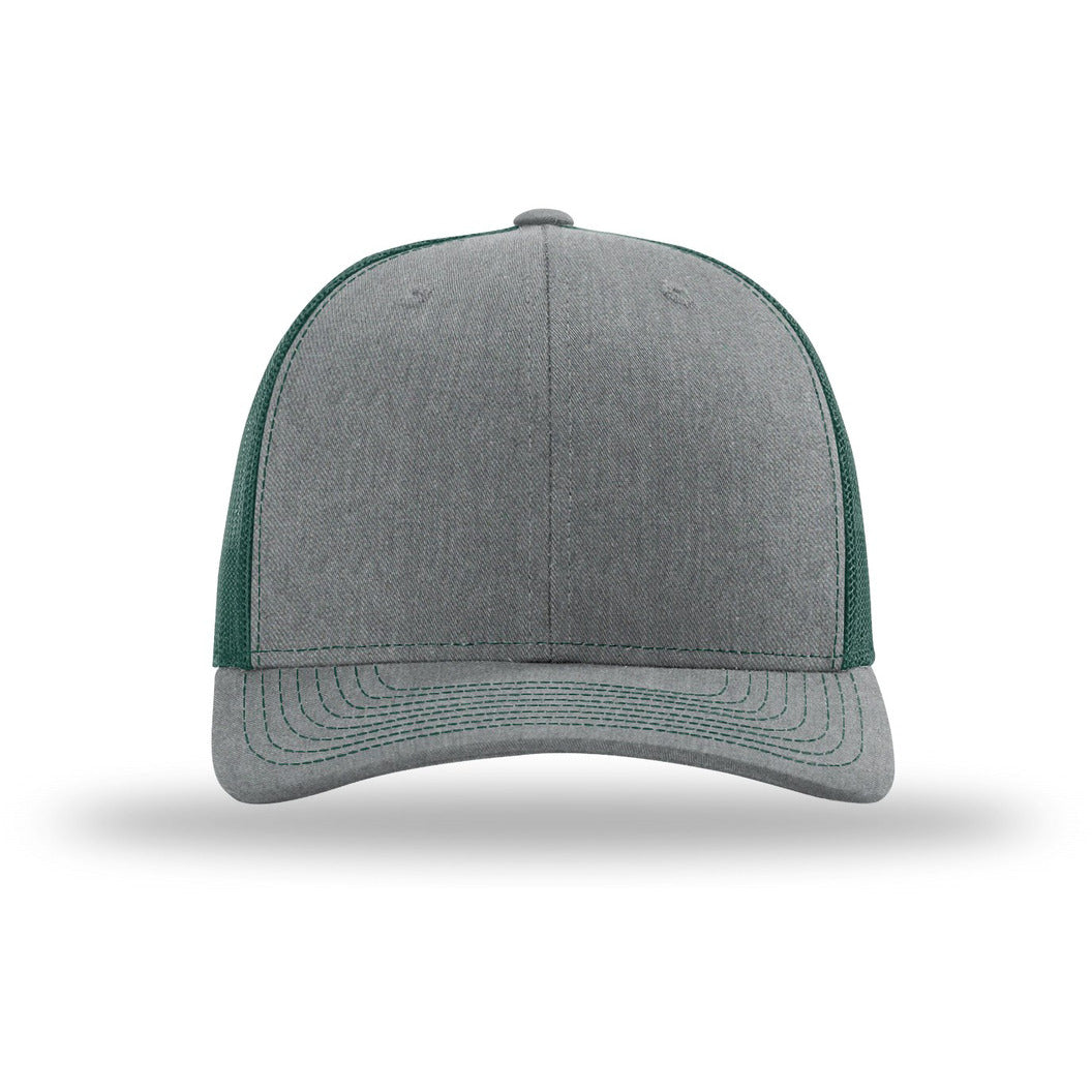 112-Heather Grey/ Dark Green