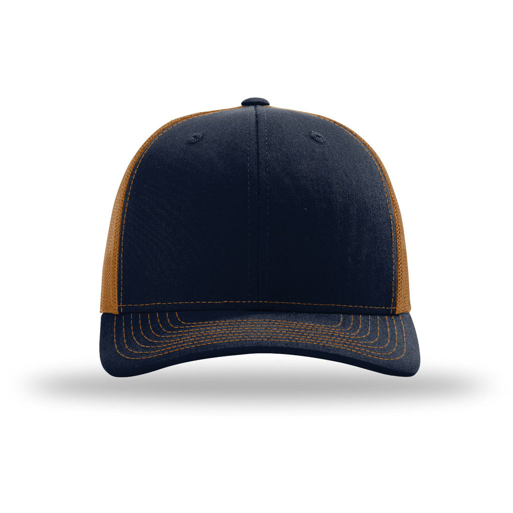 112-Navy/ Caramel