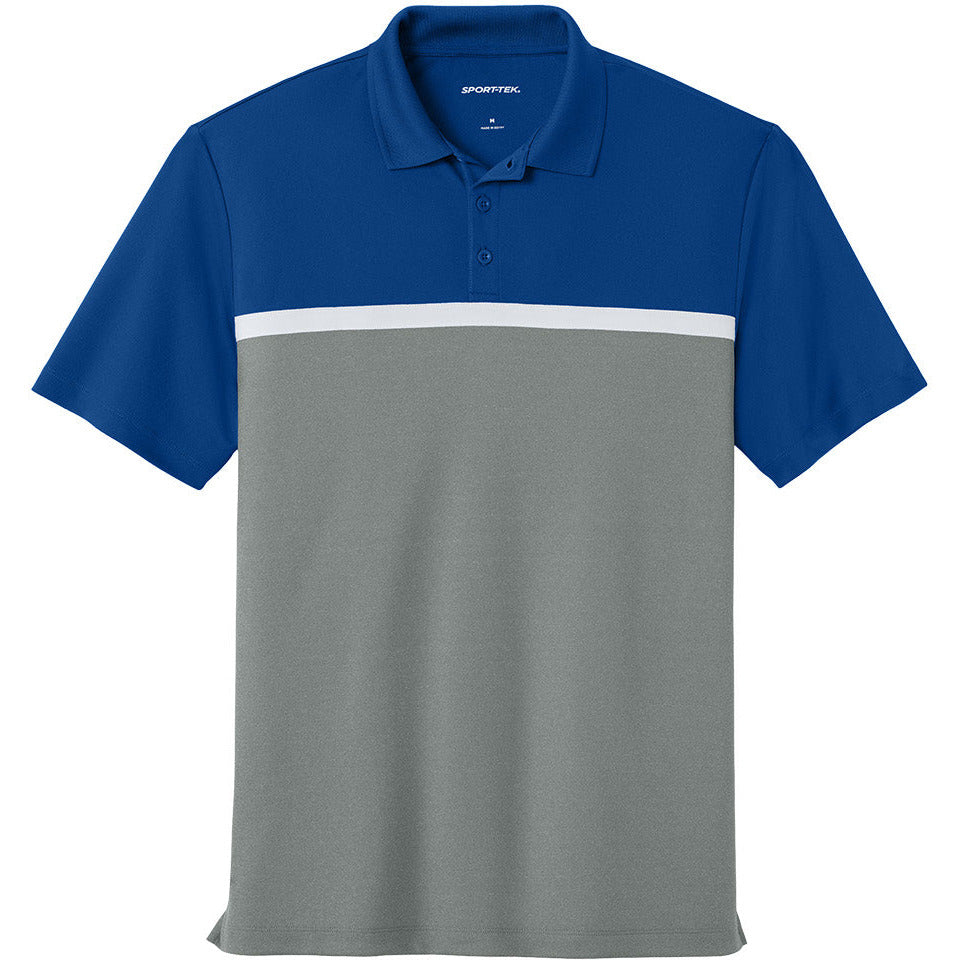 Sport-Tek UV Micropique Colorblock Polo