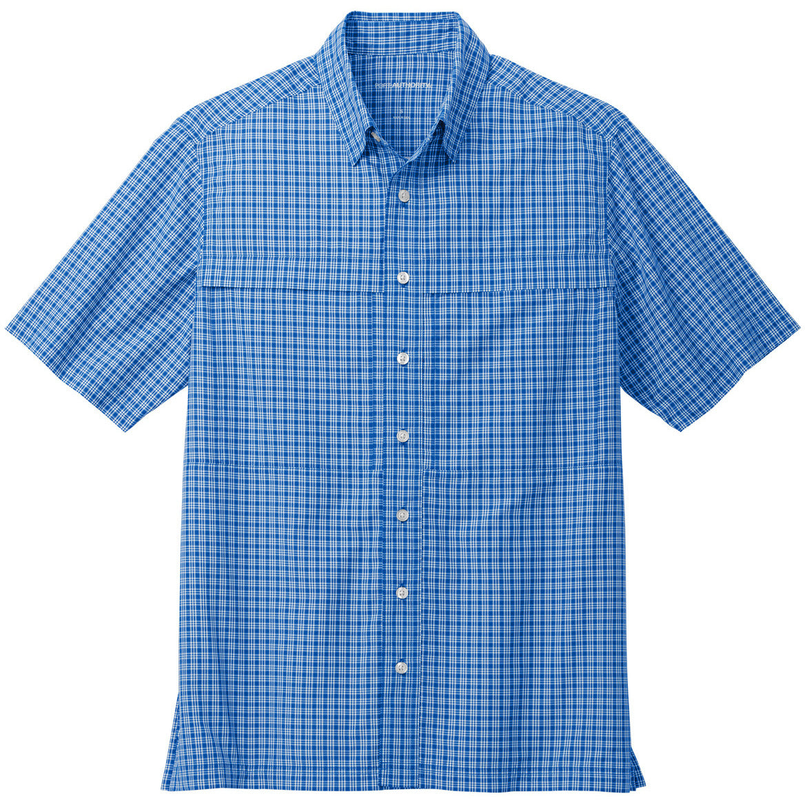 W961-True Royal/ White Mini Plaid